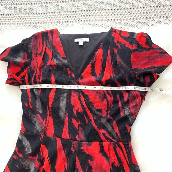 H BY HALTSON MULTICOLOR MID-LENGTH CASUAL DRESS SIZE XS - Picture 4 of 9